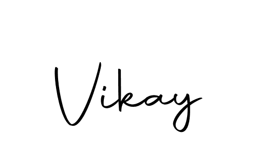 How to make Vikay signature? Autography-DOLnW is a professional autograph style. Create handwritten signature for Vikay name. Vikay signature style 10 images and pictures png