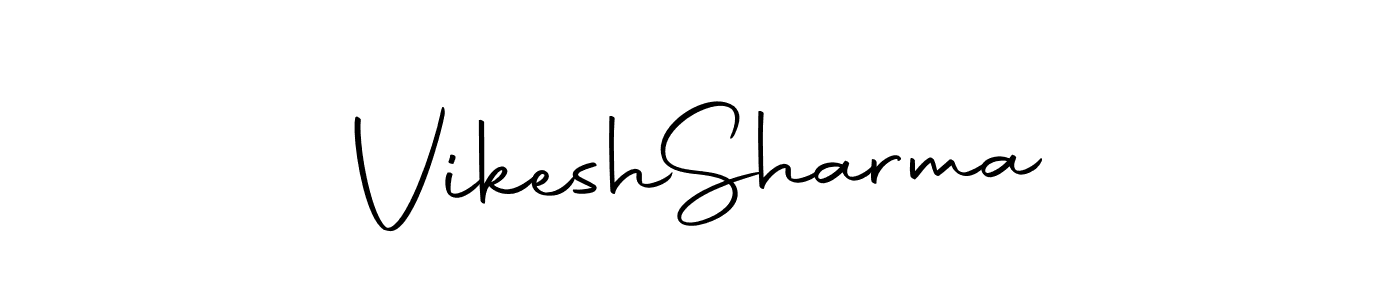 You should practise on your own different ways (Autography-DOLnW) to write your name (Vikesh  Sharma) in signature. don't let someone else do it for you. Vikesh  Sharma signature style 10 images and pictures png