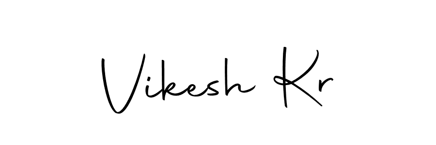 Also we have Vikesh Kr name is the best signature style. Create professional handwritten signature collection using Autography-DOLnW autograph style. Vikesh Kr signature style 10 images and pictures png