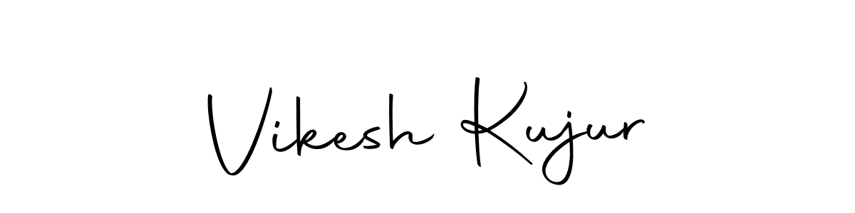 Vikesh Kujur stylish signature style. Best Handwritten Sign (Autography-DOLnW) for my name. Handwritten Signature Collection Ideas for my name Vikesh Kujur. Vikesh Kujur signature style 10 images and pictures png