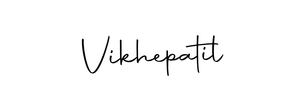 if you are searching for the best signature style for your name Vikhepatil. so please give up your signature search. here we have designed multiple signature styles  using Autography-DOLnW. Vikhepatil signature style 10 images and pictures png