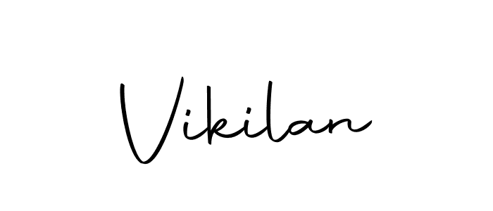 How to make Vikilan signature? Autography-DOLnW is a professional autograph style. Create handwritten signature for Vikilan name. Vikilan signature style 10 images and pictures png