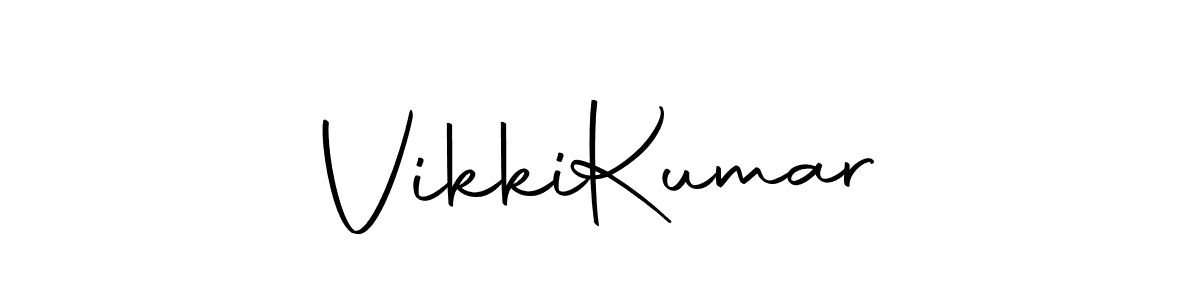 Make a short Vikki  Kumar signature style. Manage your documents anywhere anytime using Autography-DOLnW. Create and add eSignatures, submit forms, share and send files easily. Vikki  Kumar signature style 10 images and pictures png