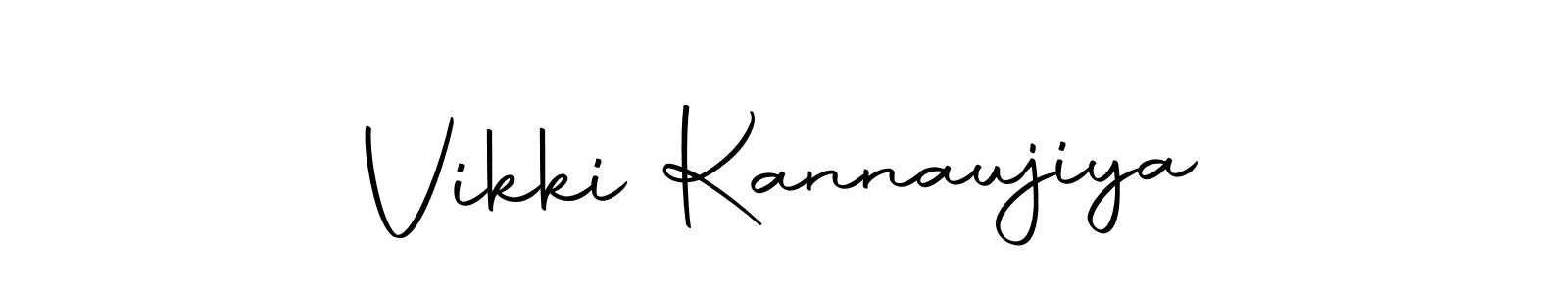 Make a short Vikki Kannaujiya signature style. Manage your documents anywhere anytime using Autography-DOLnW. Create and add eSignatures, submit forms, share and send files easily. Vikki Kannaujiya signature style 10 images and pictures png