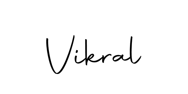 Also we have Vikral name is the best signature style. Create professional handwritten signature collection using Autography-DOLnW autograph style. Vikral signature style 10 images and pictures png