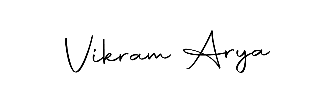 You should practise on your own different ways (Autography-DOLnW) to write your name (Vikram Arya) in signature. don't let someone else do it for you. Vikram Arya signature style 10 images and pictures png