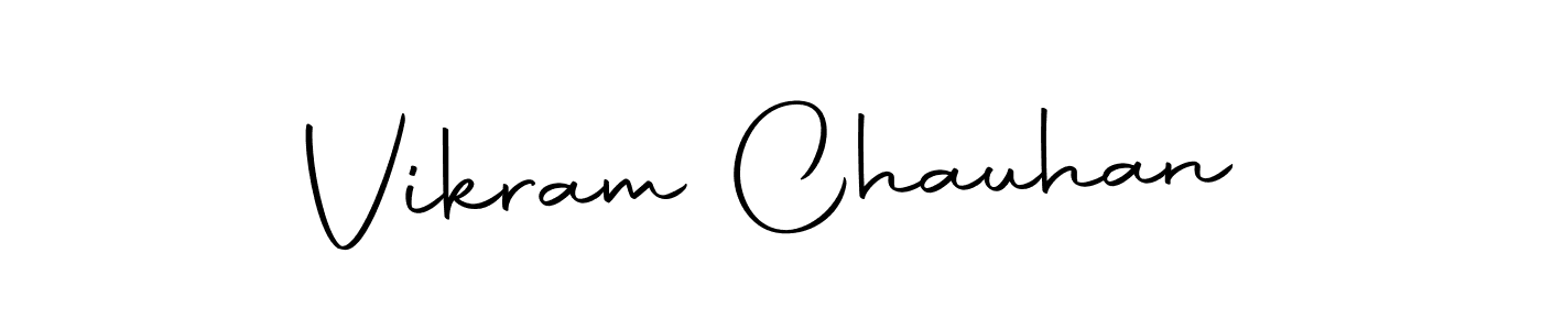 Use a signature maker to create a handwritten signature online. With this signature software, you can design (Autography-DOLnW) your own signature for name Vikram Chauhan. Vikram Chauhan signature style 10 images and pictures png