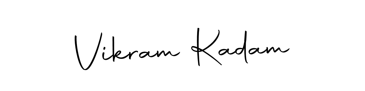 The best way (Autography-DOLnW) to make a short signature is to pick only two or three words in your name. The name Vikram Kadam include a total of six letters. For converting this name. Vikram Kadam signature style 10 images and pictures png