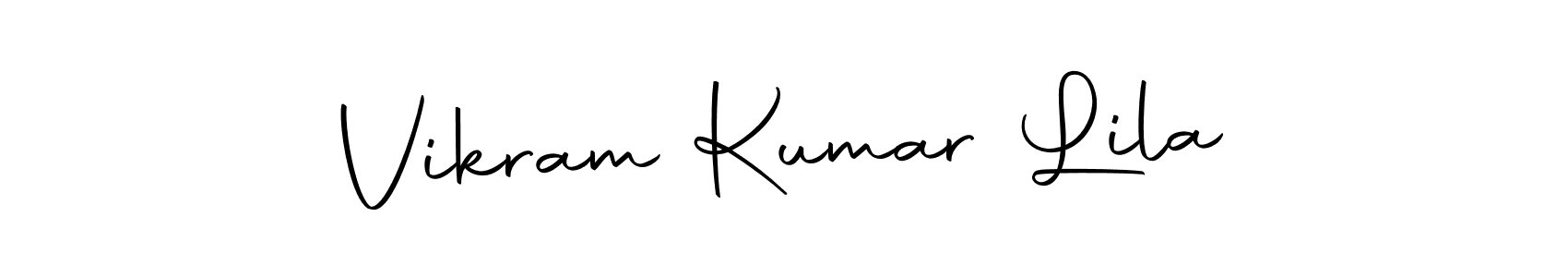 Make a short Vikram Kumar Lila signature style. Manage your documents anywhere anytime using Autography-DOLnW. Create and add eSignatures, submit forms, share and send files easily. Vikram Kumar Lila signature style 10 images and pictures png