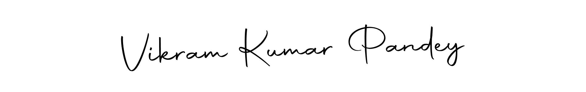 Also we have Vikram Kumar Pandey name is the best signature style. Create professional handwritten signature collection using Autography-DOLnW autograph style. Vikram Kumar Pandey signature style 10 images and pictures png