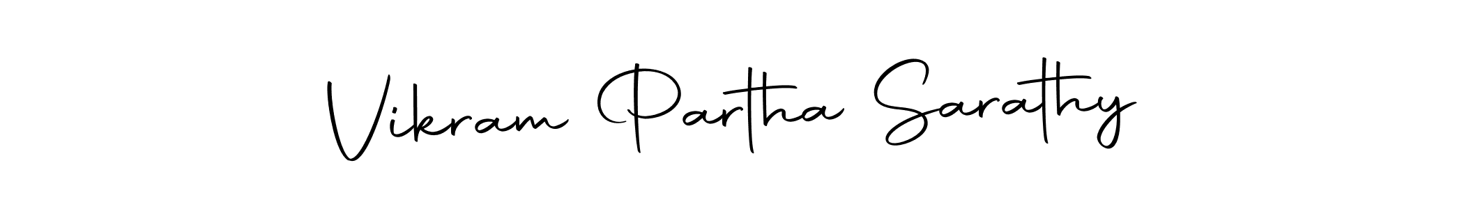 Create a beautiful signature design for name Vikram Partha Sarathy. With this signature (Autography-DOLnW) fonts, you can make a handwritten signature for free. Vikram Partha Sarathy signature style 10 images and pictures png