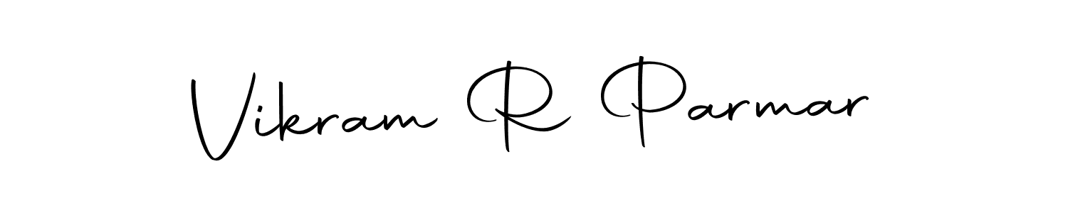 Vikram R Parmar stylish signature style. Best Handwritten Sign (Autography-DOLnW) for my name. Handwritten Signature Collection Ideas for my name Vikram R Parmar. Vikram R Parmar signature style 10 images and pictures png