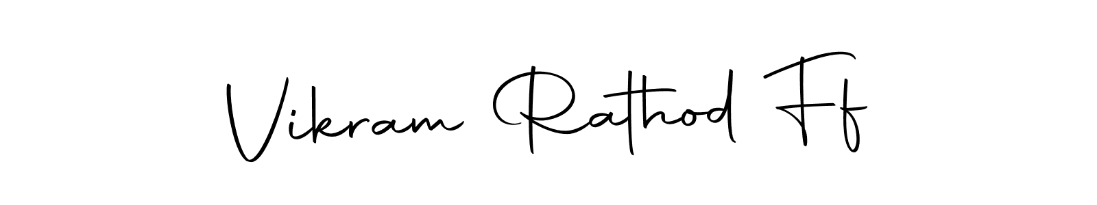 Design your own signature with our free online signature maker. With this signature software, you can create a handwritten (Autography-DOLnW) signature for name Vikram Rathod Ff. Vikram Rathod Ff signature style 10 images and pictures png