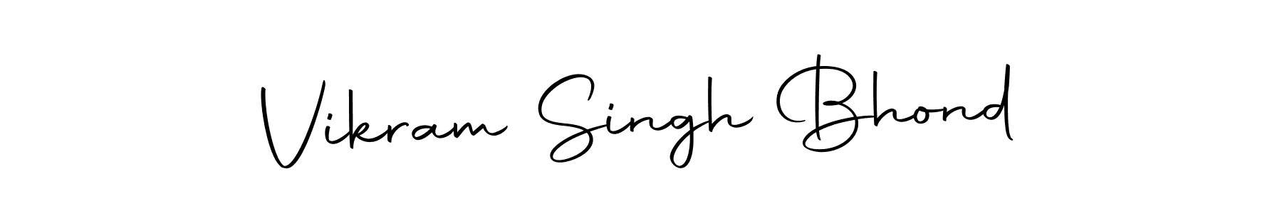Once you've used our free online signature maker to create your best signature Autography-DOLnW style, it's time to enjoy all of the benefits that Vikram Singh Bhond name signing documents. Vikram Singh Bhond signature style 10 images and pictures png