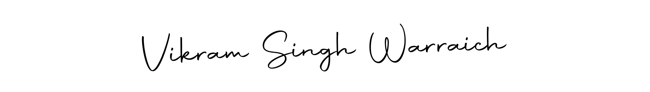 Use a signature maker to create a handwritten signature online. With this signature software, you can design (Autography-DOLnW) your own signature for name Vikram Singh Warraich. Vikram Singh Warraich signature style 10 images and pictures png