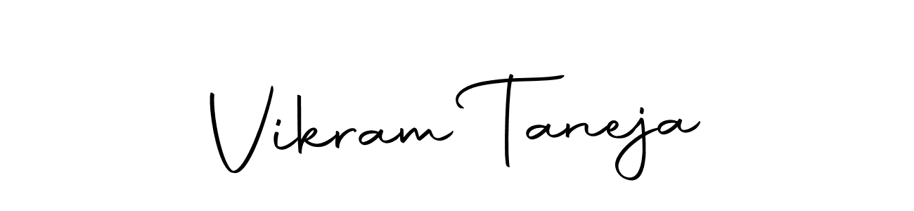 Use a signature maker to create a handwritten signature online. With this signature software, you can design (Autography-DOLnW) your own signature for name Vikram Taneja. Vikram Taneja signature style 10 images and pictures png