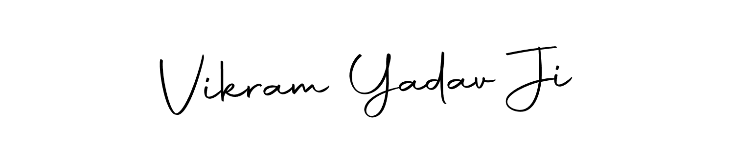 Design your own signature with our free online signature maker. With this signature software, you can create a handwritten (Autography-DOLnW) signature for name Vikram Yadav Ji. Vikram Yadav Ji signature style 10 images and pictures png