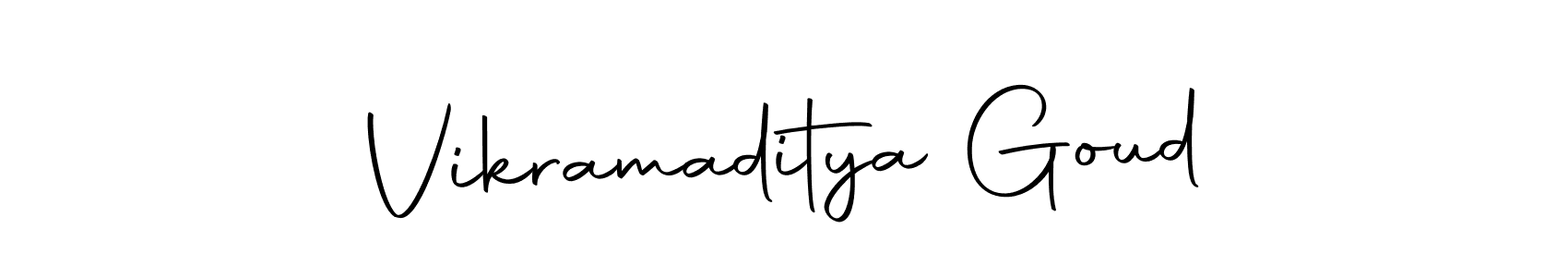Make a beautiful signature design for name Vikramaditya Goud. Use this online signature maker to create a handwritten signature for free. Vikramaditya Goud signature style 10 images and pictures png