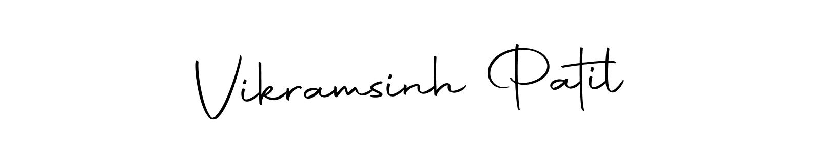 How to make Vikramsinh Patil signature? Autography-DOLnW is a professional autograph style. Create handwritten signature for Vikramsinh Patil name. Vikramsinh Patil signature style 10 images and pictures png