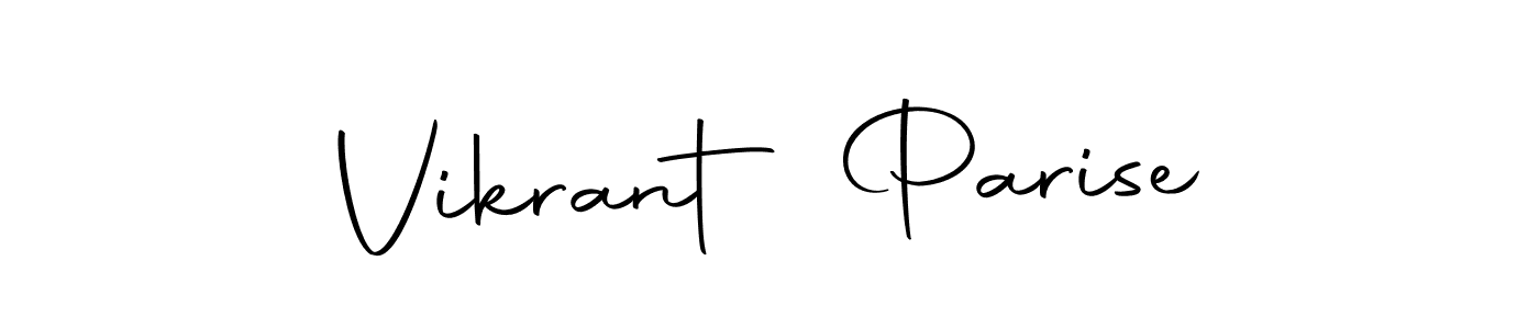 You should practise on your own different ways (Autography-DOLnW) to write your name (Vikrant Parise) in signature. don't let someone else do it for you. Vikrant Parise signature style 10 images and pictures png