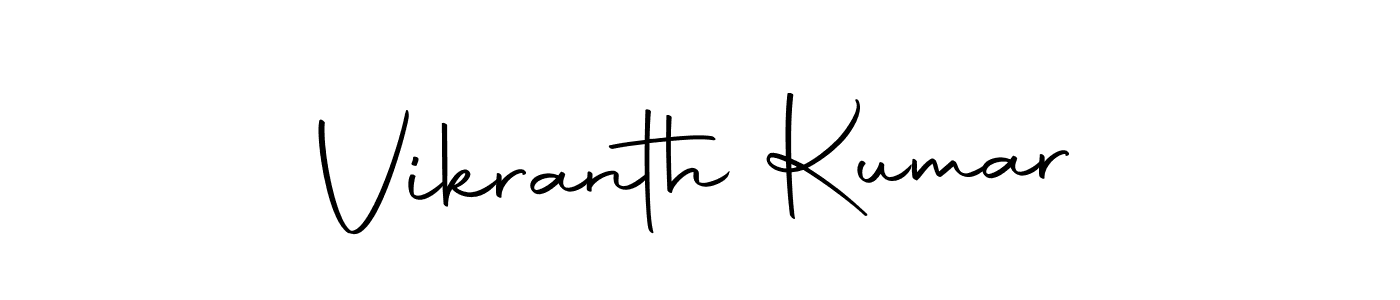 It looks lik you need a new signature style for name Vikranth Kumar. Design unique handwritten (Autography-DOLnW) signature with our free signature maker in just a few clicks. Vikranth Kumar signature style 10 images and pictures png