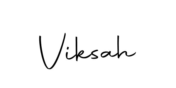 Viksah stylish signature style. Best Handwritten Sign (Autography-DOLnW) for my name. Handwritten Signature Collection Ideas for my name Viksah. Viksah signature style 10 images and pictures png