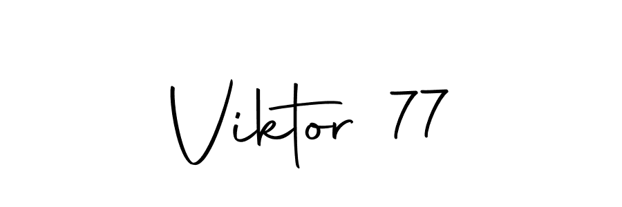 Also we have Viktor 77 name is the best signature style. Create professional handwritten signature collection using Autography-DOLnW autograph style. Viktor 77 signature style 10 images and pictures png