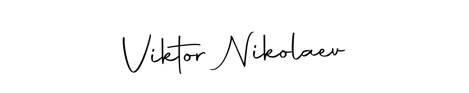 You can use this online signature creator to create a handwritten signature for the name Viktor Nikolaev. This is the best online autograph maker. Viktor Nikolaev signature style 10 images and pictures png