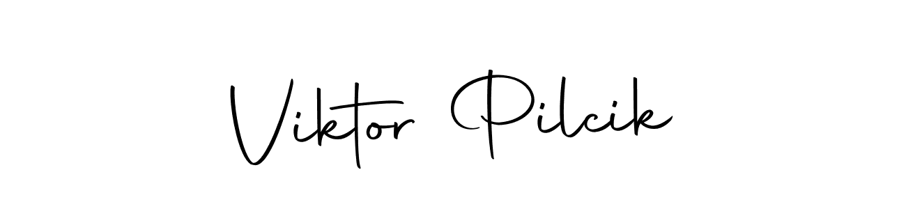 It looks lik you need a new signature style for name Viktor Pilcik. Design unique handwritten (Autography-DOLnW) signature with our free signature maker in just a few clicks. Viktor Pilcik signature style 10 images and pictures png