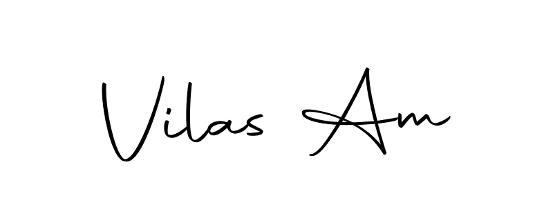 Vilas Am stylish signature style. Best Handwritten Sign (Autography-DOLnW) for my name. Handwritten Signature Collection Ideas for my name Vilas Am. Vilas Am signature style 10 images and pictures png