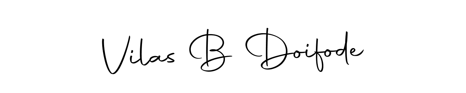 Here are the top 10 professional signature styles for the name Vilas B Doifode. These are the best autograph styles you can use for your name. Vilas B Doifode signature style 10 images and pictures png