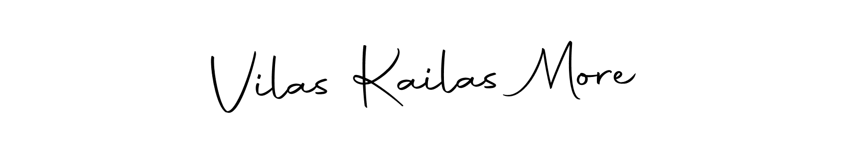 You can use this online signature creator to create a handwritten signature for the name Vilas Kailas More. This is the best online autograph maker. Vilas Kailas More signature style 10 images and pictures png