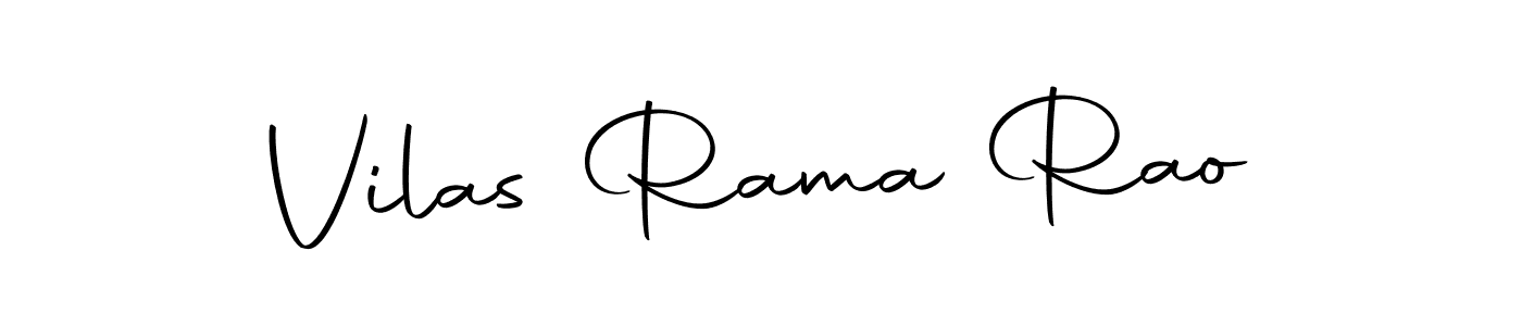 Design your own signature with our free online signature maker. With this signature software, you can create a handwritten (Autography-DOLnW) signature for name Vilas Rama Rao. Vilas Rama Rao signature style 10 images and pictures png