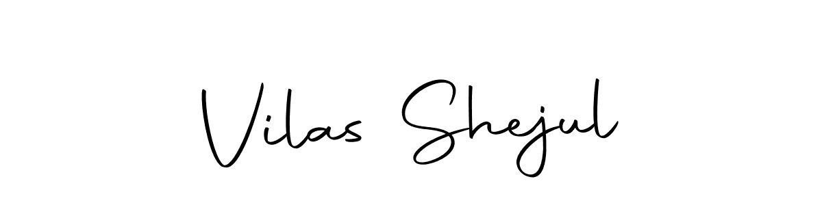 How to make Vilas Shejul name signature. Use Autography-DOLnW style for creating short signs online. This is the latest handwritten sign. Vilas Shejul signature style 10 images and pictures png