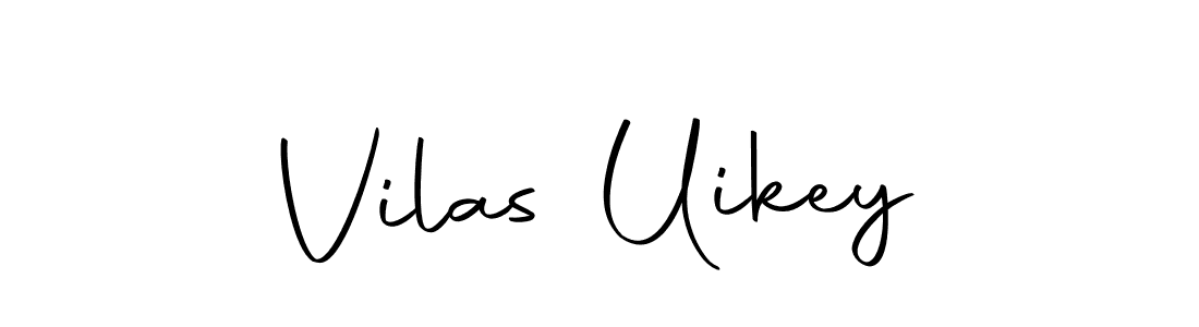 Vilas Uikey stylish signature style. Best Handwritten Sign (Autography-DOLnW) for my name. Handwritten Signature Collection Ideas for my name Vilas Uikey. Vilas Uikey signature style 10 images and pictures png