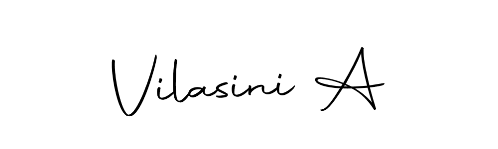 How to make Vilasini A signature? Autography-DOLnW is a professional autograph style. Create handwritten signature for Vilasini A name. Vilasini A signature style 10 images and pictures png