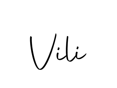 if you are searching for the best signature style for your name Vili. so please give up your signature search. here we have designed multiple signature styles  using Autography-DOLnW. Vili signature style 10 images and pictures png