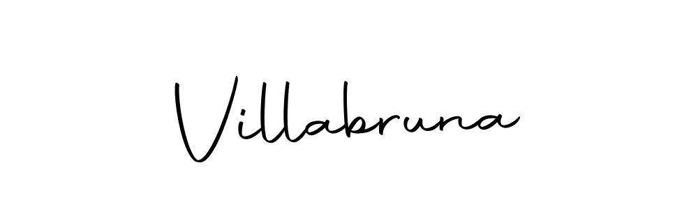 You should practise on your own different ways (Autography-DOLnW) to write your name (Villabruna) in signature. don't let someone else do it for you. Villabruna signature style 10 images and pictures png