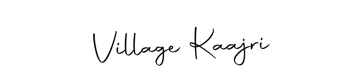 Use a signature maker to create a handwritten signature online. With this signature software, you can design (Autography-DOLnW) your own signature for name Village Kaajri. Village Kaajri signature style 10 images and pictures png