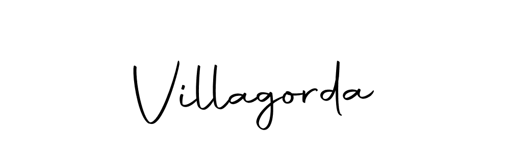 Use a signature maker to create a handwritten signature online. With this signature software, you can design (Autography-DOLnW) your own signature for name Villagorda. Villagorda signature style 10 images and pictures png