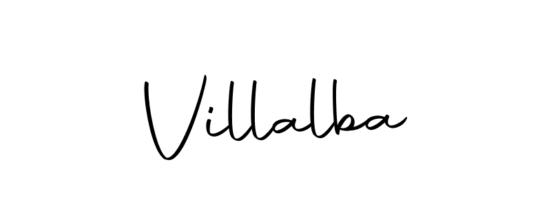 The best way (Autography-DOLnW) to make a short signature is to pick only two or three words in your name. The name Villalba include a total of six letters. For converting this name. Villalba signature style 10 images and pictures png