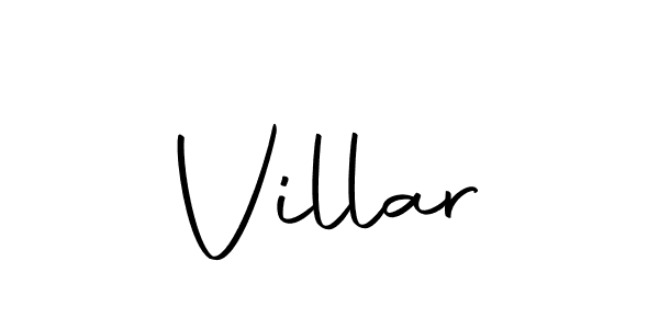 Design your own signature with our free online signature maker. With this signature software, you can create a handwritten (Autography-DOLnW) signature for name Villar. Villar signature style 10 images and pictures png