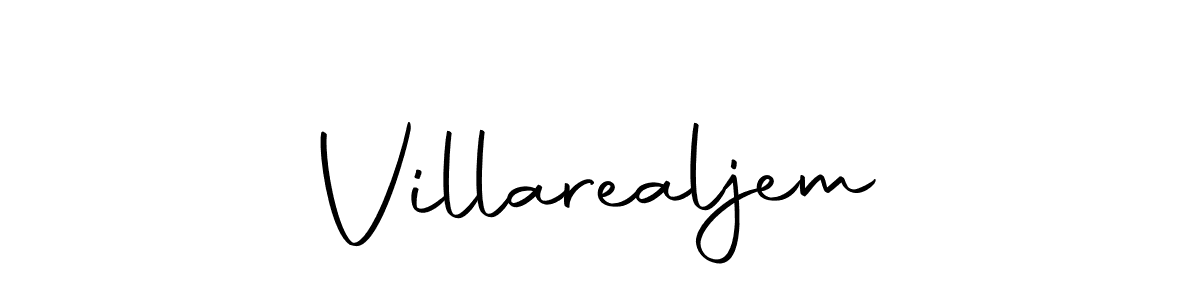Use a signature maker to create a handwritten signature online. With this signature software, you can design (Autography-DOLnW) your own signature for name Villarealjem. Villarealjem signature style 10 images and pictures png