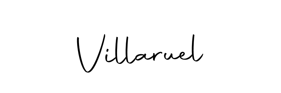 Make a beautiful signature design for name Villaruel. Use this online signature maker to create a handwritten signature for free. Villaruel signature style 10 images and pictures png