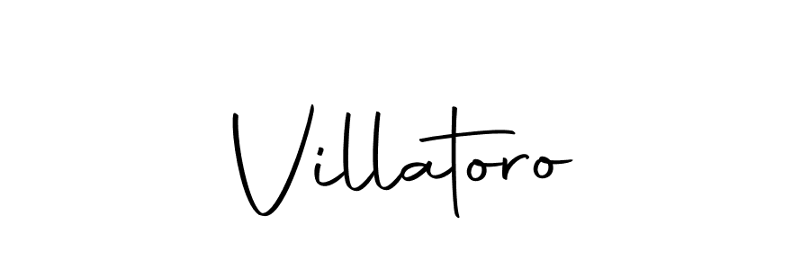 How to make Villatoro signature? Autography-DOLnW is a professional autograph style. Create handwritten signature for Villatoro name. Villatoro signature style 10 images and pictures png
