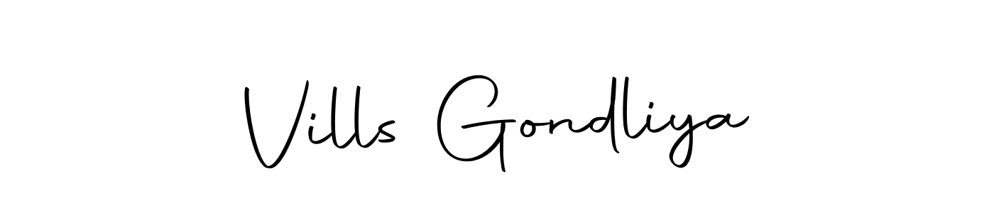 Make a beautiful signature design for name Vills Gondliya. Use this online signature maker to create a handwritten signature for free. Vills Gondliya signature style 10 images and pictures png