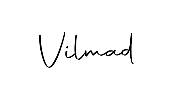 Use a signature maker to create a handwritten signature online. With this signature software, you can design (Autography-DOLnW) your own signature for name Vilmad. Vilmad signature style 10 images and pictures png