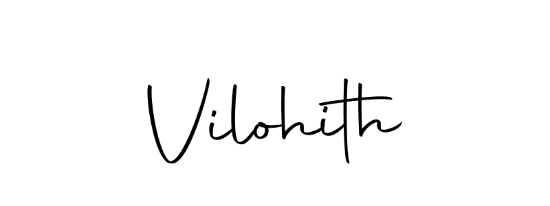 You can use this online signature creator to create a handwritten signature for the name Vilohith. This is the best online autograph maker. Vilohith signature style 10 images and pictures png