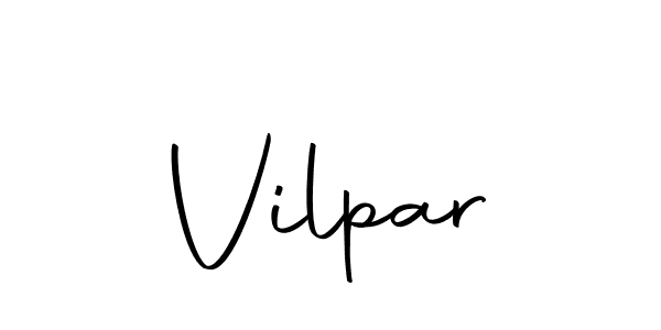 Create a beautiful signature design for name Vilpar. With this signature (Autography-DOLnW) fonts, you can make a handwritten signature for free. Vilpar signature style 10 images and pictures png