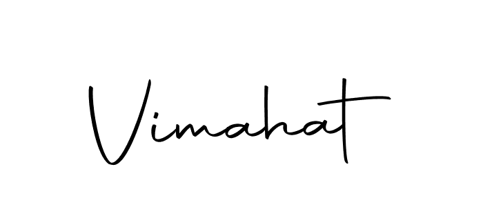 Use a signature maker to create a handwritten signature online. With this signature software, you can design (Autography-DOLnW) your own signature for name Vimahat. Vimahat signature style 10 images and pictures png